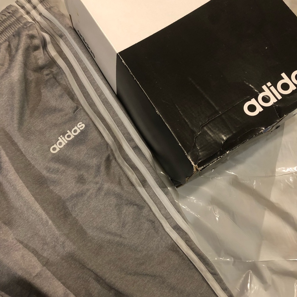 Adidas joggers , Gray , fleece lined